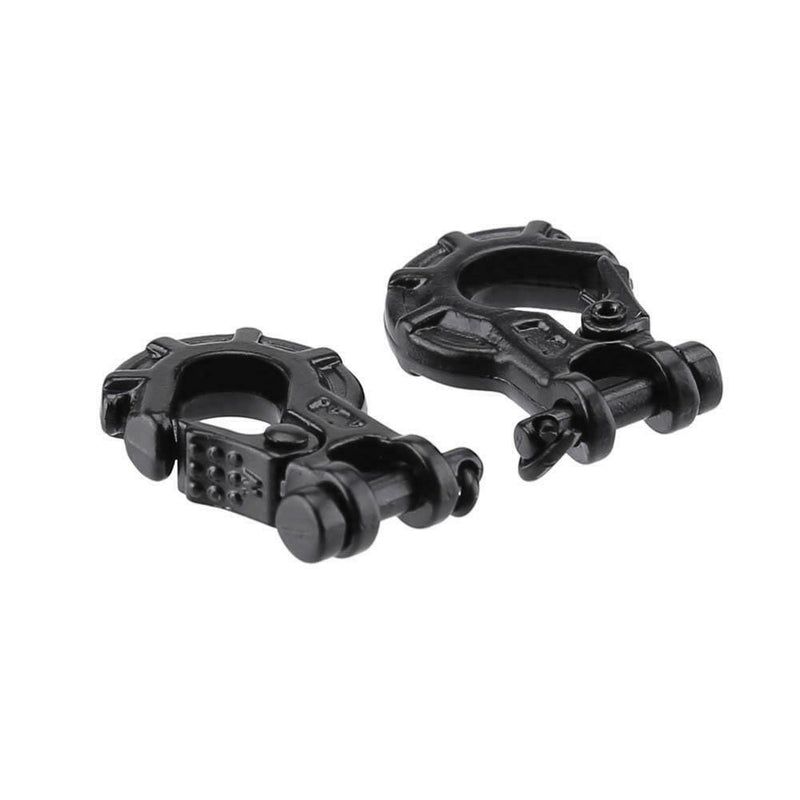 2pcs RC4WD Warn 1/10 Premium Winch Hook Simulation Trailer Hook RC Car Part A