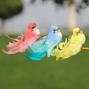 Simulation Feather Foam colorful random bird Garden Bird lawn Prop Decorat OZ