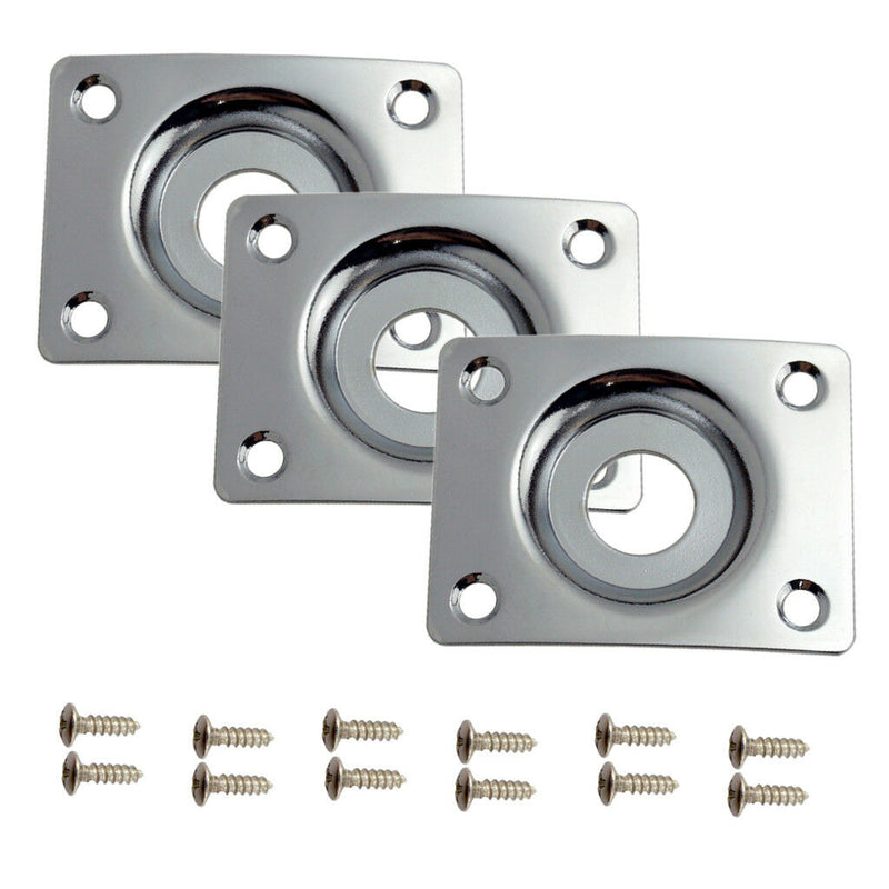 1 Set Guitar Output Jack Plate+Fingerboard Dots Inlay for Luthier Supplies