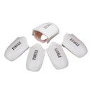 5 X Plastic Toe Nail Soak Off UV Gel Art Polish Remover Wrap Gelish Clip Cap UK