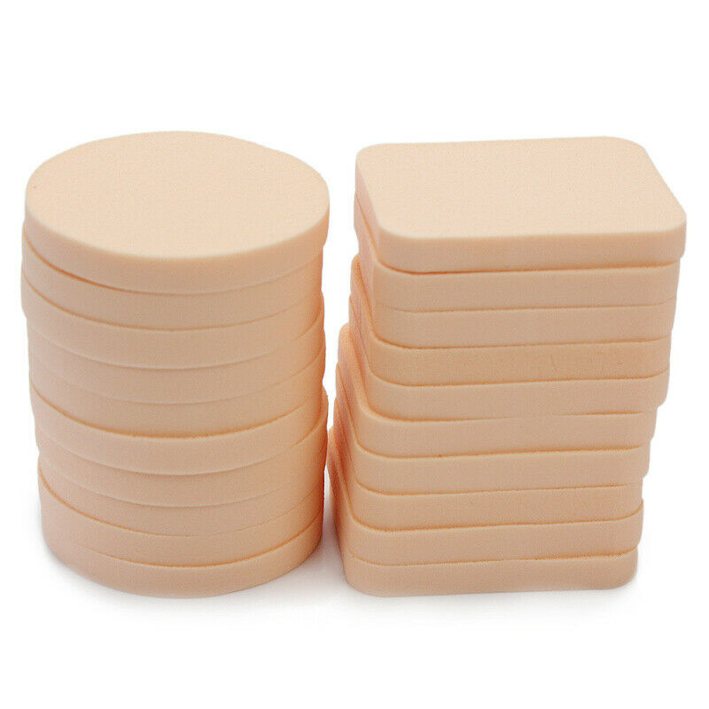 20pcs Facial Makeup Cosmetic Powder Puff Foundation Sponge Pads Beauty Tool