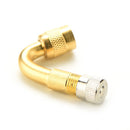 Motorcycle Car Truck Bicycle Scooter Air Tyre Valve Extension Adapter Brass ã€ ME