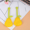 1Pc Pear Shape Silicone Tea Infuser Tea Leaf Strainer Spice Herbal Infu3C