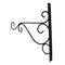 6-pack Baroque Style Plants Hanging Bracket Patio Lawn Hanger Rack Wall Hook