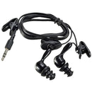 3.5mm Waterproof Stereo Sound In-Ear Earbuds Sport Earphones Headphones for