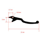 2x Black Motorcycle Clutch / Front Disc Brake Handle For Suzuki GN125 GS125 KFT
