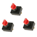 3pcs Plastic 100A Power Master Disconnect Rotary Cut Off Switch For Car Boat