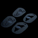 1 Set Fancy Butterfly Face Paint Stencil Eye Paint Template Halloween Makeup