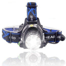 Super Bright P70 LED Headlamp Zoom USB Rechargeable Headlight Torch Fishing Lamp