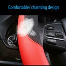 1* New Car PVC Leather Steering Wheel Cover Anti-slip Protector 38cm /15in FGG