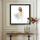 5D DIY Full Drill Diamond Painting Girl Embroidery Mosaic Craft Kits (W508)