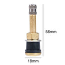 1pc Universal TR500 Brass Straight Tubeless Car Truck Bus Tire Valve Stem