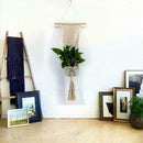 Tassel Bohemian Macrame Woven Wall Hanging Handmade Knitting Tapestry Nice. S5Y2