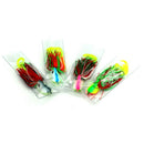 Metal Fishing Lure Jig Head Hard Bait Sea Fishing Silicone Tassle Lures 60g