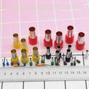 40PCS Clay Cutters Mini Round Stainless Steel Mold for Polymer Pottery Clay