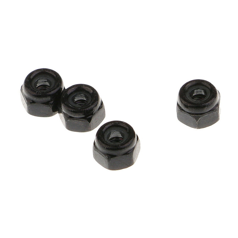 Remote Control Vehicle Replacement 4Pcs Locknut Check Nut Stop Nuts for RC