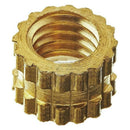 M3 x 3mm x 4mm Brass Injection Molding Knurled Threaded Insert Nuts(500pcs) P4K9