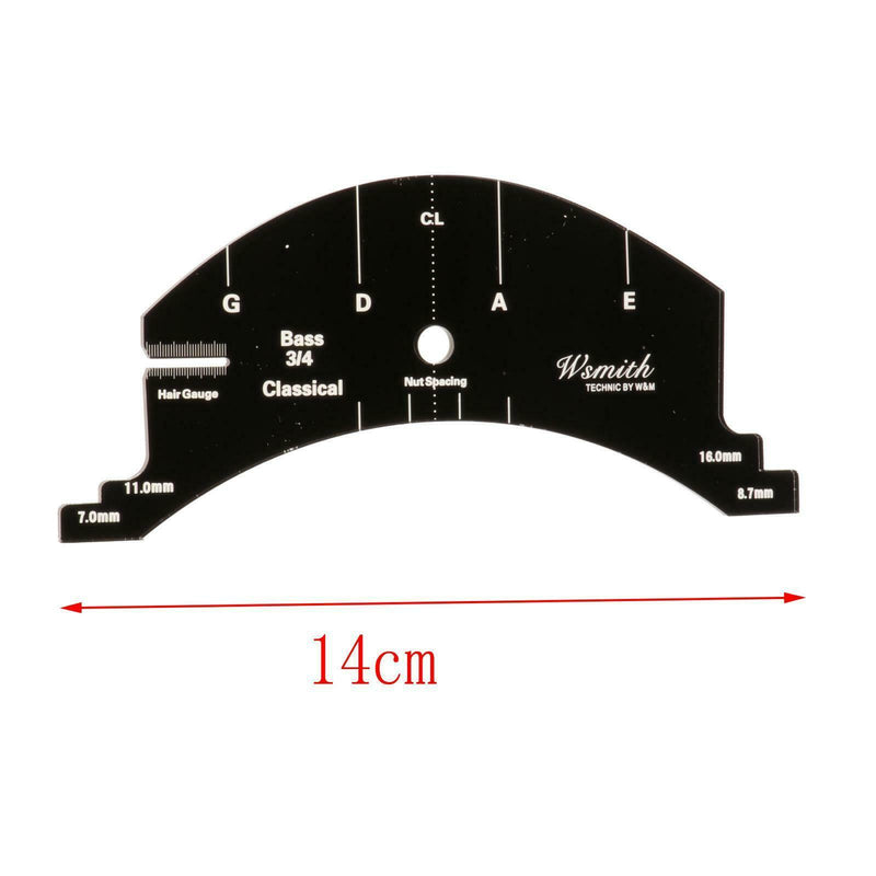 Violin Bridge Fingerboard Mold Template for Violin /Viola /Cello Accessory