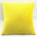 2x Solid Soft Velvet Pillow Cover Sofa Home Decor Cushion Case 45x45cm