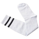 Children Sport Soccer Long Socks High Sock Baseball Hockey Socks (white) M4H6