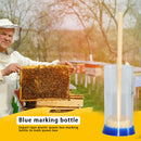 Bee Queen Marking Cage Marker Plastic Bottle for Beekeeper Beekeeping Tools