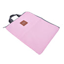 Documents Stationery File Folder Storage Pouch Holder Zipper Bag Office Pink`3C