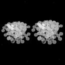 200Pcs Plastic Capsules for Collectibles Coin Storage Box Pot Case 26 + 30mm