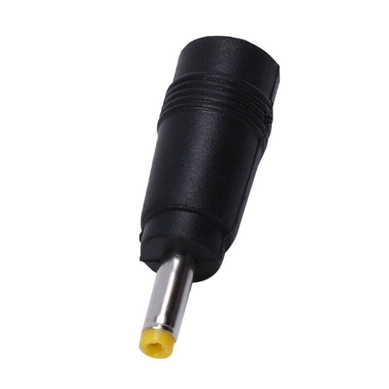 5X(Yellow Tip 4.0x1.7 mm Male Plug to 5.5x2.1mm Female Jack DC Power Conne F1R9)