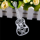 Guitar Metal Cutting Dies Stencils for Scrapbooking DIY Cards Making Decor ME
