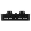 X7 Pc Audio Usb Headset Sound Card Micro- phone Webcast Entertainment Strea