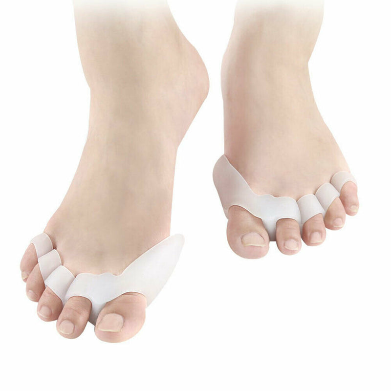 2pcs Hallux Valgus Corrector Toe Separators Foot Finger Splitter Spreader