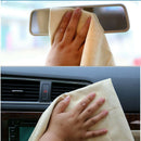 Natural Leather Car Screen Clean Cloth Wipes Washing Suede Absorbent Towel New