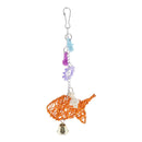 Set Of 2 Parrots Chewing Forgaing Toys Rattan Toys