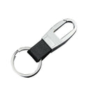 1 PCS Men'S Metal Keychain Creative Leather Car Keychains Usefulness Gift KEY