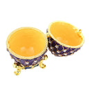 Novelty Easter Egg Jewelry Box Crystal Trinket Holder Ornament Desktop Decors