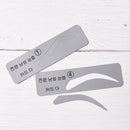 5Pcs Eyebrow Shaping Stencils Grooming Makeup Shaper Template Drawing Template L