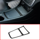 Black Chrome Interior Center Storage Box Trim Ashtray Frame for Mercedes Be