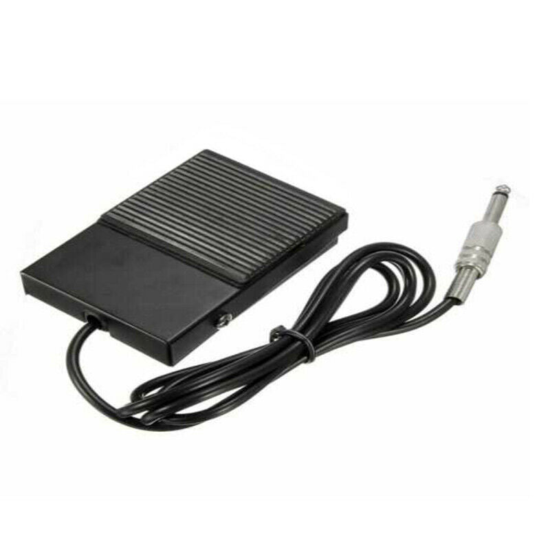 Black Plastic Tattoo Foot Pedal Switch Power Supply Tattoo Machine Acc ZHH