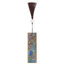 DIY Special Shaped Diamond Painting Leather Tassel Bookmark Creative Crafts