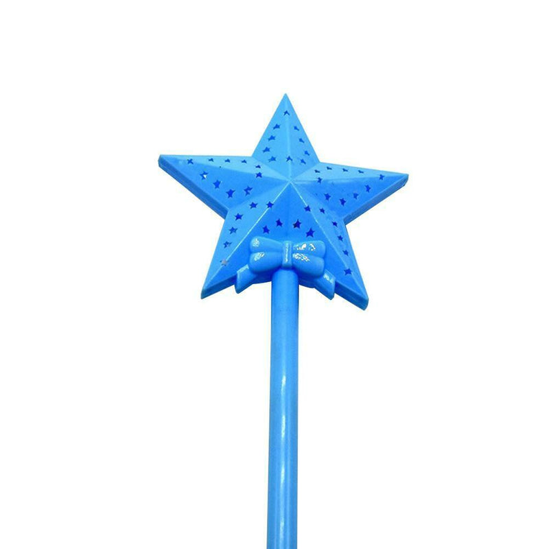 LED Flashing Hollow Star Wand Holiday Concert Festival Party Light Up Glow Stick