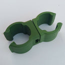 20PIECE Trellis Plant Stakes Connectors Cross Clips Garden Fixed Clamps Green