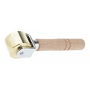 Leathercraft Wooden Handle Leather Press Edge Roller Steel Roll 25mm