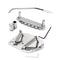 Exquisite 6 String Guitar Tremolo Bridge Tailpiece Set for Jazzmaster Guitar