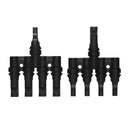 3X(T Branch Solar Panel Cable Photovoltaic Connector Male To Female
