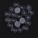 20Pcs DIY Plastic Bobbin Spool For Singer Household Sewing Machine 25 x 11mm