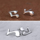 New Fashion Women Musical Note Ear Stud Earrings Gift AUOZ