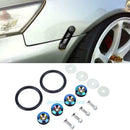 18pcs Quick Release Fasteners for Car Bumpers Trunk Fender Hatch Lids Kit