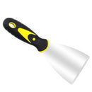 Rubber Handle Spatula Blade 1inch&2inch&3inch Stainless Steel Solid Durable