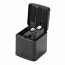 For Gopro Hero 5 6 3Slot Type-C LED Charger Storage Box Replacement Battery Pack