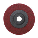 100mmx16mmx12mm Nylon Polishing Wheel Red for Angle Grinder Red Black